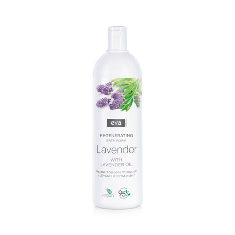 Eva Natura regenerační pěna do koupele s levandulovým olejem, 750 ml