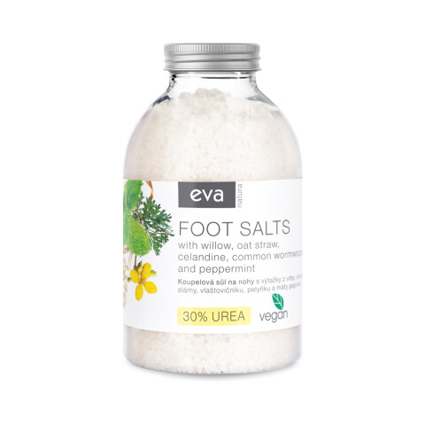 Eva Natura koupelová sůl na nohy (30 % urea), 400 g