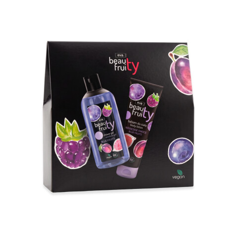 EVA NATURA Beauty Fruity dárkový set Blue Fruits péče o tělo, 1 ks