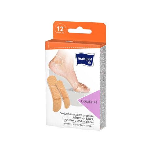 Matopat Comfort náplast různé velikosti, 12 ks
