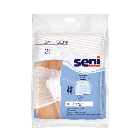Seni San síťové fixační kalhotky velikost L, 2 ks
