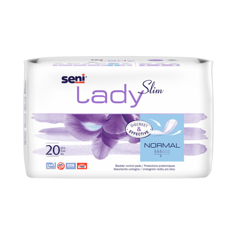 Seni Lady Slim Normal absorpční vložky pro ženy, 20 ks