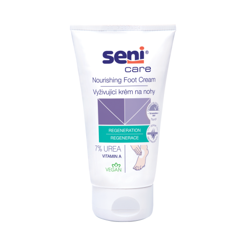 Seni Care vyživující krém na nohy 7% urea, 100 ml
