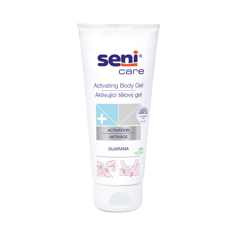Seni Care aktivující tělový gel s guaranou, 200 ml